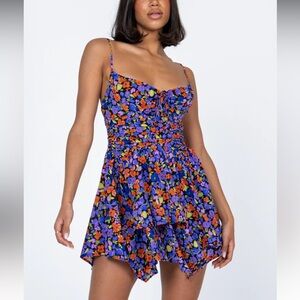 Multi color floral Princess Polly Dress 12